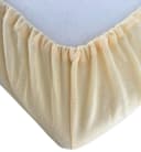 Leonado Vicenti Spannbettlaken Winter Microfaser-Fleece Beige 2er-Set Bild 2