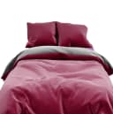 Leonado Vicenti Bettwäsche Winter Teddy Plüsch Fleece 2-teilig Rot Bild 2
