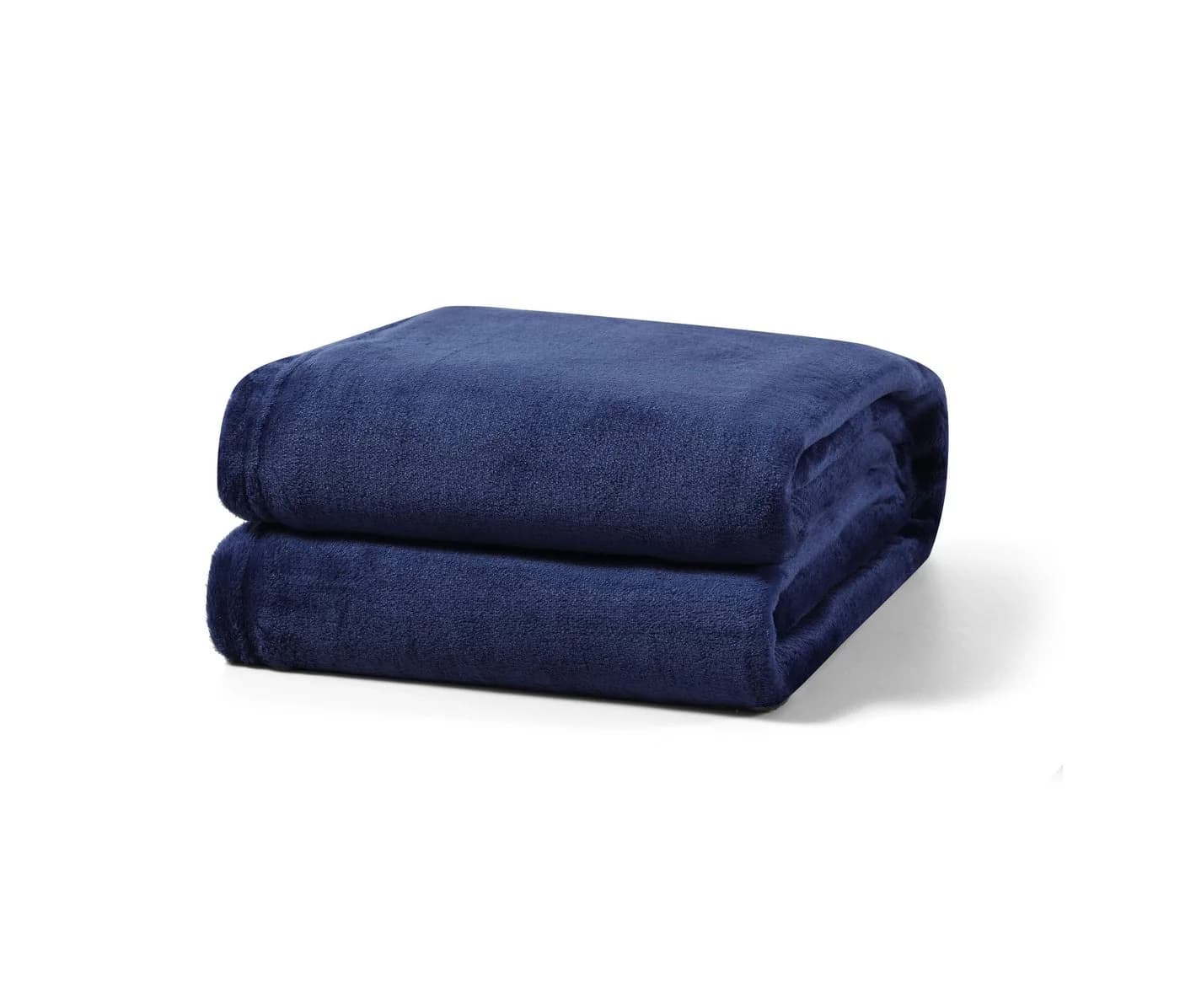 Leonado Vicenti Wohndecke 2er Set Dunkelblau Kuscheldecke Fleece - Bild 2