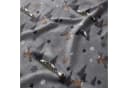 Leonado Vicenti Bettwäsche 135x200 cm Grau Fleece Winter Design Bild 4