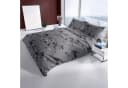 Leonado Vicenti Bettwäsche 135x200 cm Grau Fleece Winter Design Bild 5