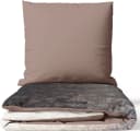 Leonado Vicenti Bettwäsche 4-teilig Baumwolle Beige Braun Schwarz Floral Bild 2