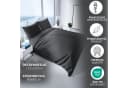 Leonado Vicenti Bettwäsche Satin 4-teilig Grau Streifen Design Bild 3