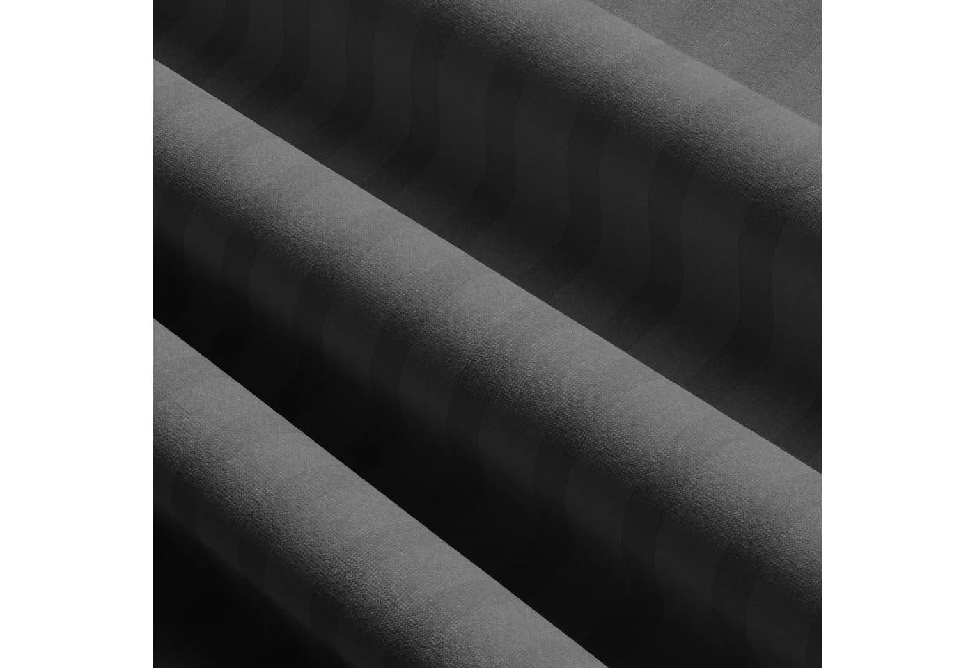 Leonado Vicenti Bettwäsche Satin 4-teilig Grau Streifen Design - Bild 5