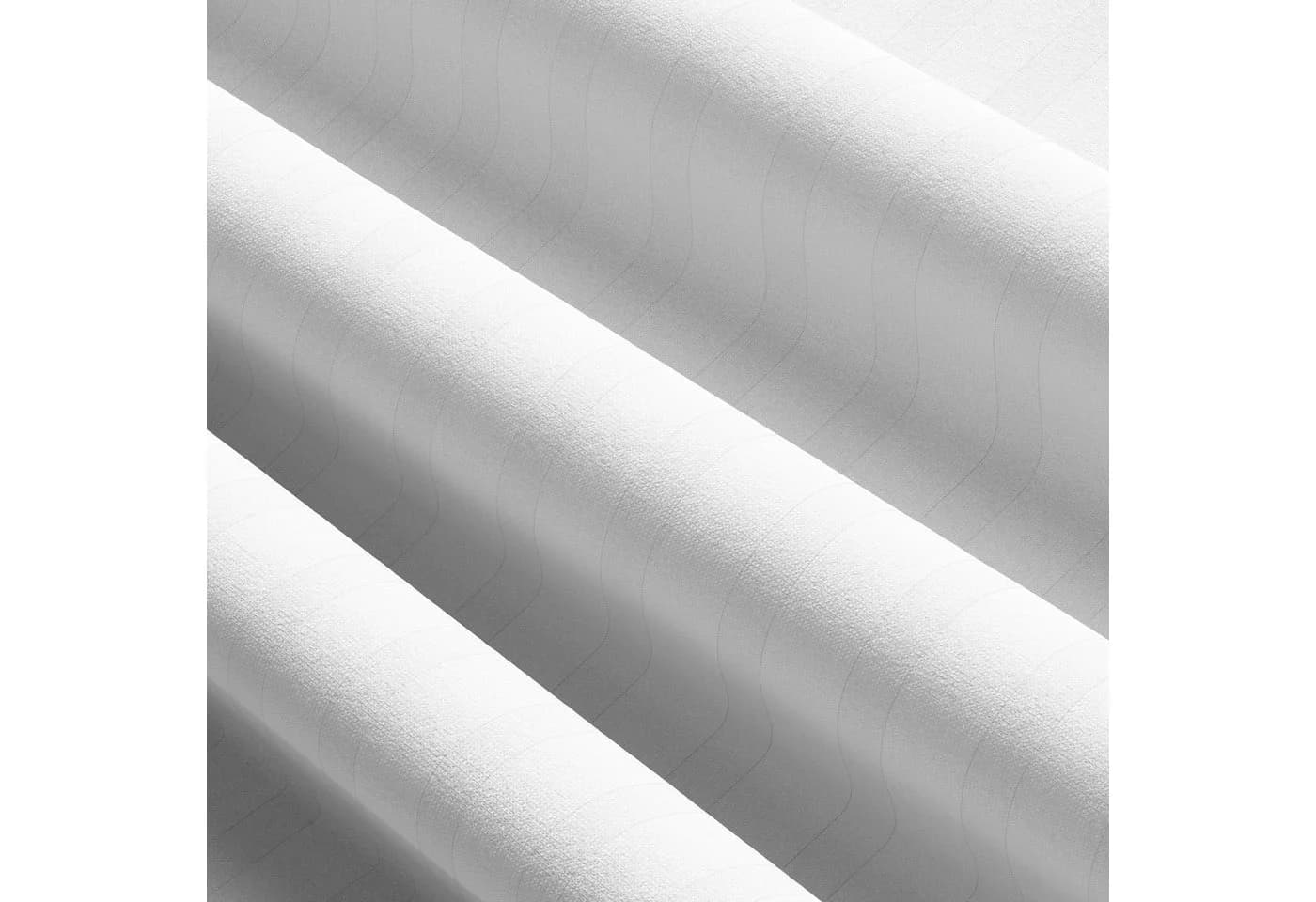 Leonado Vicenti Bettwäsche Satin Set 2-teilig Weiß Streifen Design - Bild 5
