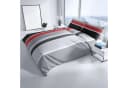 Leonado Vicenti Bettwäsche Renforcé Rot Streifen Design Bild 1