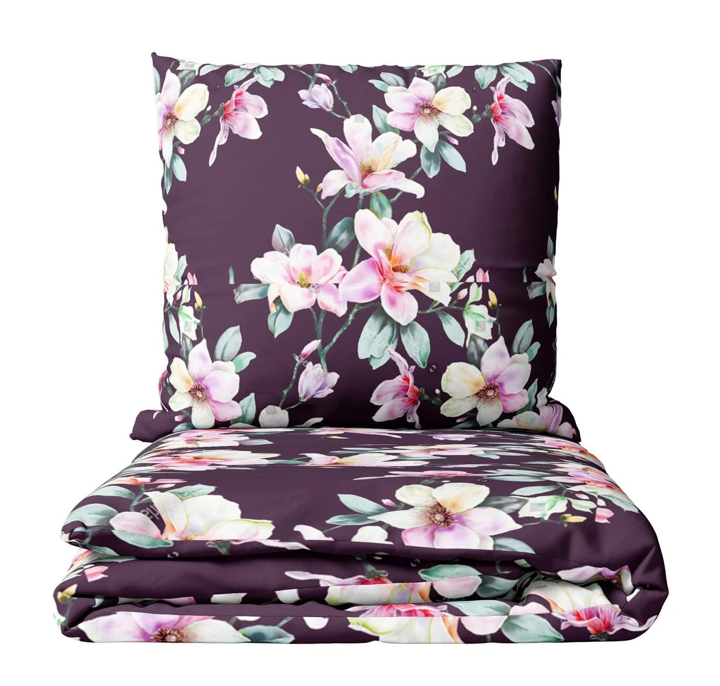 Leonado Vicenti Bettwäsche Biber Baumwolle Blumen Design Flauschig Warm - Bild 2