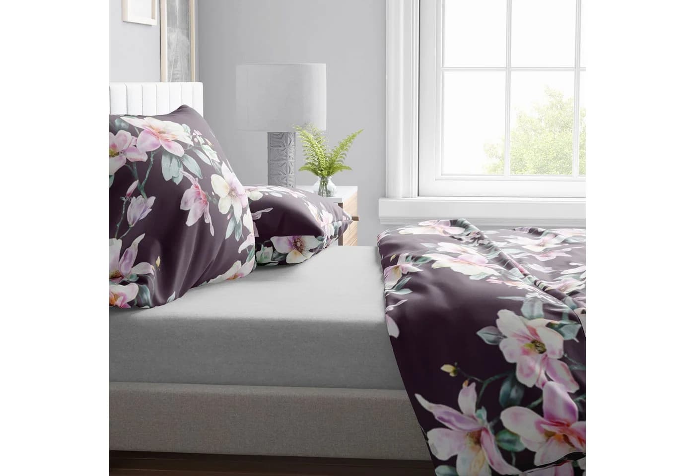 Leonado Vicenti Bettwäsche Biber Baumwolle Blumen Design Flauschig Warm - Bild 3