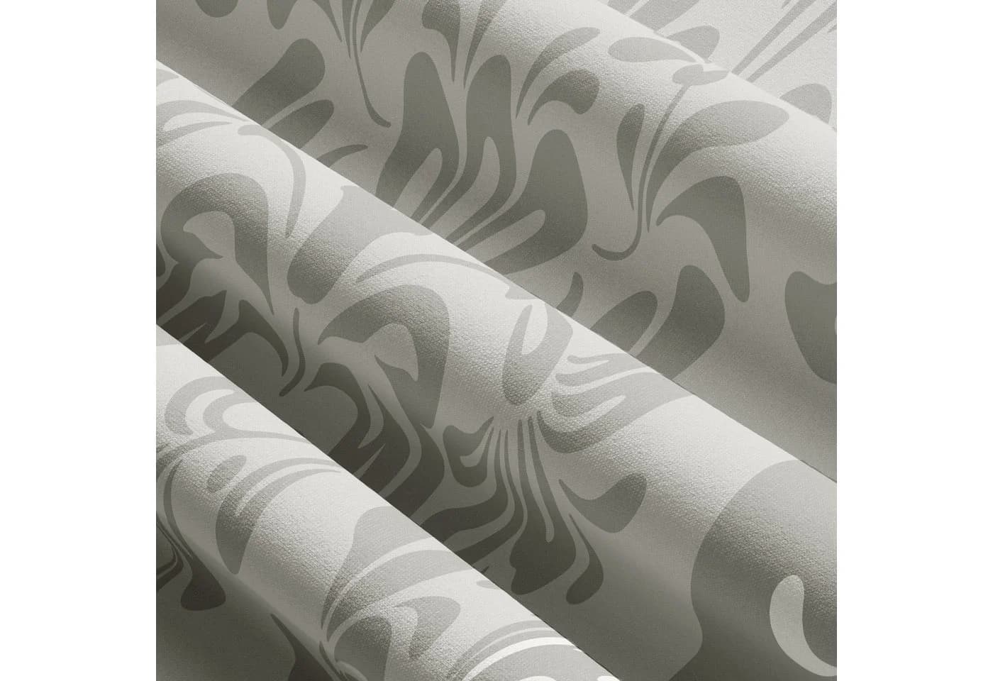 Leonado Vicenti Bettwäsche Biber Baumwolle 3-teilig Warm und Kuschelig Ornament-Design Taupe und Beige - Bild 4