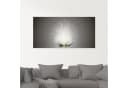 Artland Glasbild Magie der Lotus-Blume Grau Bild 3