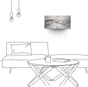 Artland Wanduhr Abstraktes Design Silber Bild 4
