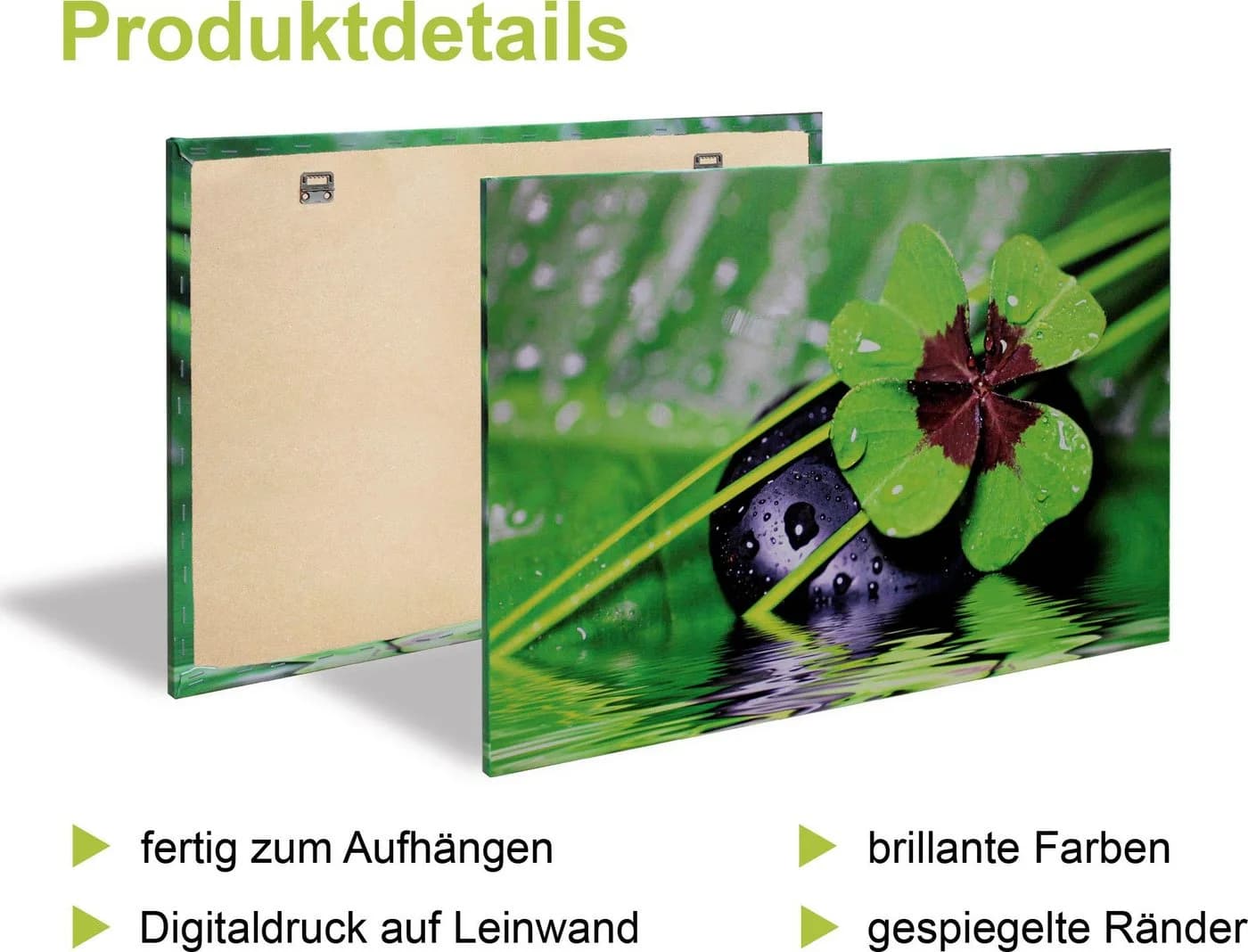 Artland Leinwandbild 4er Set Kaffee Motive Braun Beige Schwarz - Bild 3