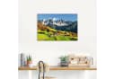 Artland Wandbild Santa Maddalena Alpen Berge Bild 1