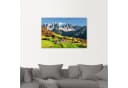 Artland Wandbild Santa Maddalena Alpen Berge Bild 3
