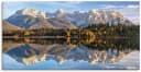 Artland Leinwandbild Karwendelblick am Barmsee auf Echtholzrahmen Bild 2