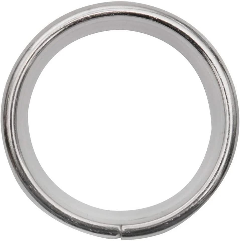 Garduna Gardinenring Edelstahl-Optik Set 20 Stk. für 16 & 20mm Stangen