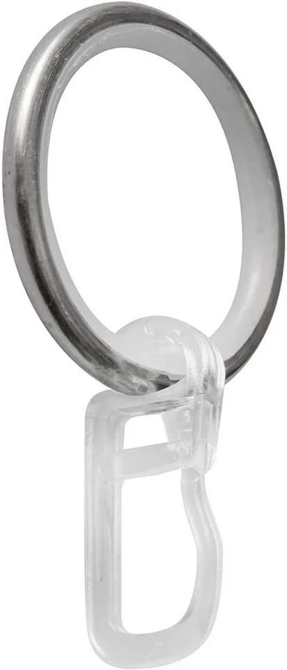 Garduna Gardinenring Edelstahl-Optik Set 20 Stk. für 16 & 20mm Stangen - Bild 2