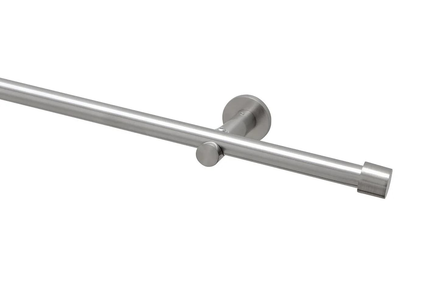Garduna Gardinenstange 16mm 2-läufig Metall Silber