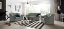 DOMO COLLECTION 3-Sitzer Sofa Pegnitz Grau Polyester Bild 1