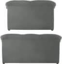 DOMO COLLECTION Polstergarnitur Pegnitz Grau 3-Sitzer & 2-Sitzer Set Bild 5