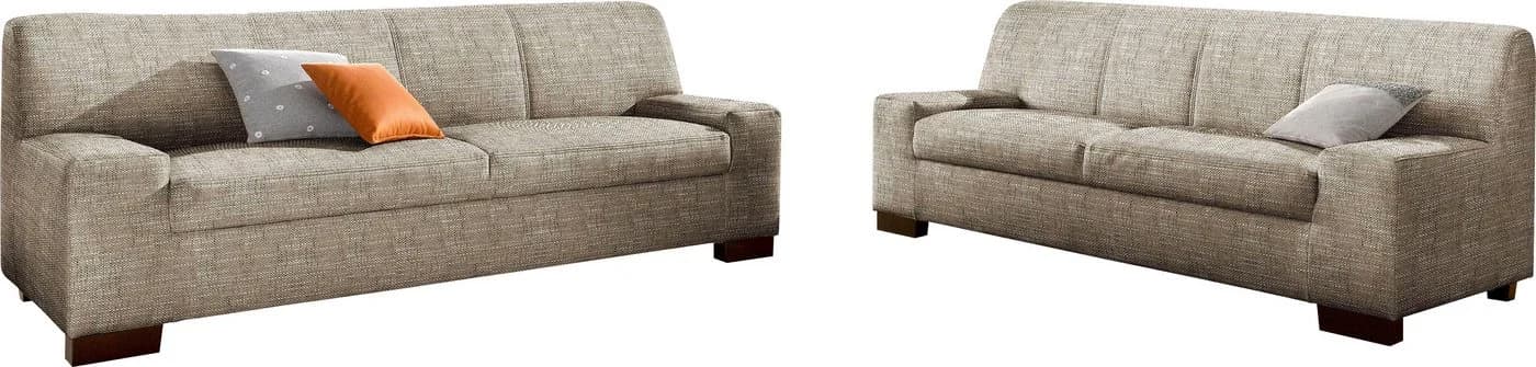 DOMO COLLECTION Polstergarnitur Norma Beige 2- und 3-Sitzer - Bild 2