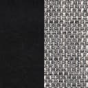 DOMO COLLECTION Ecksofa PB Moric L-Form Schwarz/Weiß-Grau Bild 5