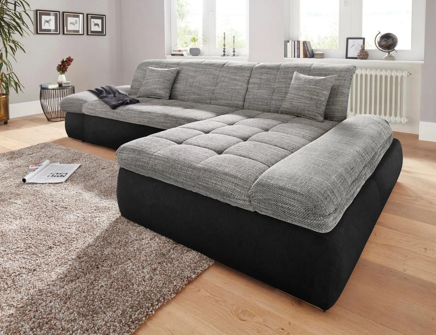 DOMO COLLECTION Ecksofa PB Moric L-Form mit Bettfunktion und Armteilverstellung - Bild 4
