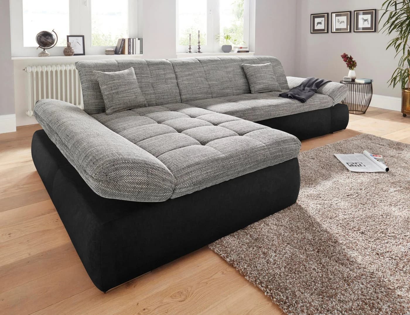 DOMO COLLECTION Ecksofa PB Moric L-Form mit Bettfunktion & Armteilverstellung - Bild 5