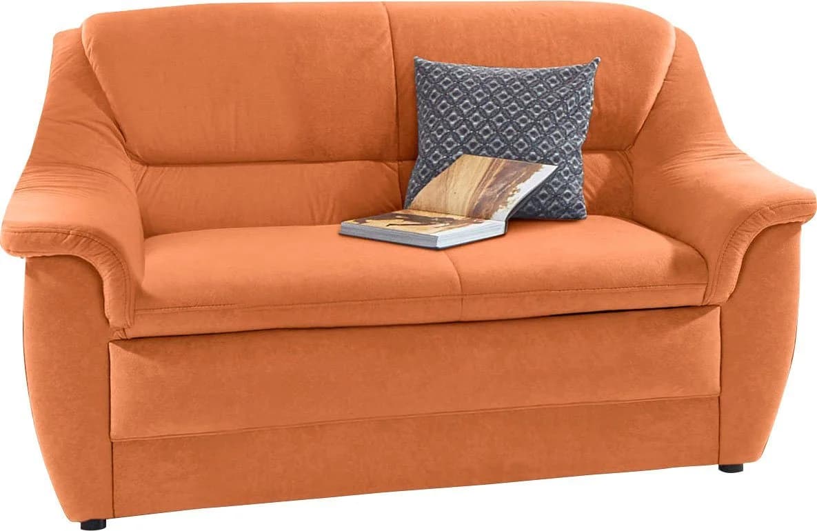 DOMO COLLECTION Lale 2-Sitzer Sofa Terrakotta Modern - Bild 2