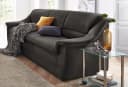 DOMO COLLECTION Lale 3-Sitzer Sofa Anthrazit Microfaser Bild 1