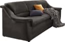 DOMO COLLECTION Lale 3-Sitzer Sofa Anthrazit Microfaser Bild 2