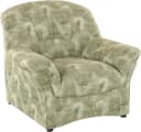 DOMO Collection Sessel Bahia Grün Microfaser mit Armlehnen Bild 3