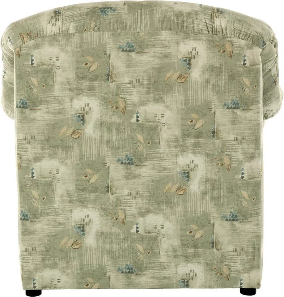 DOMO Collection Sessel Bahia Grün Microfaser mit Armlehnen - Bild 5