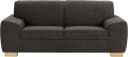 DOMO COLLECTION Incanto 2-Sitzer Sofa Espresso Kubisch Bild 1