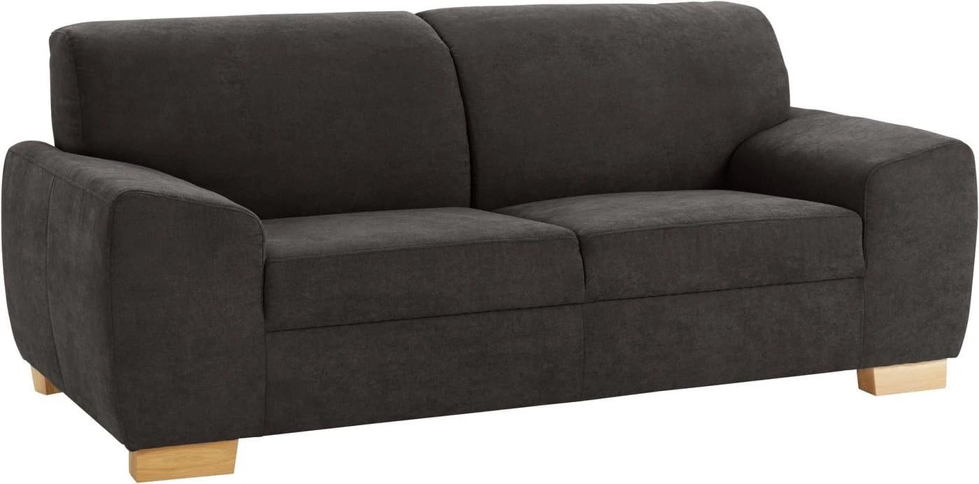 DOMO COLLECTION Incanto 2-Sitzer Sofa Espresso Kubisch - Bild 3