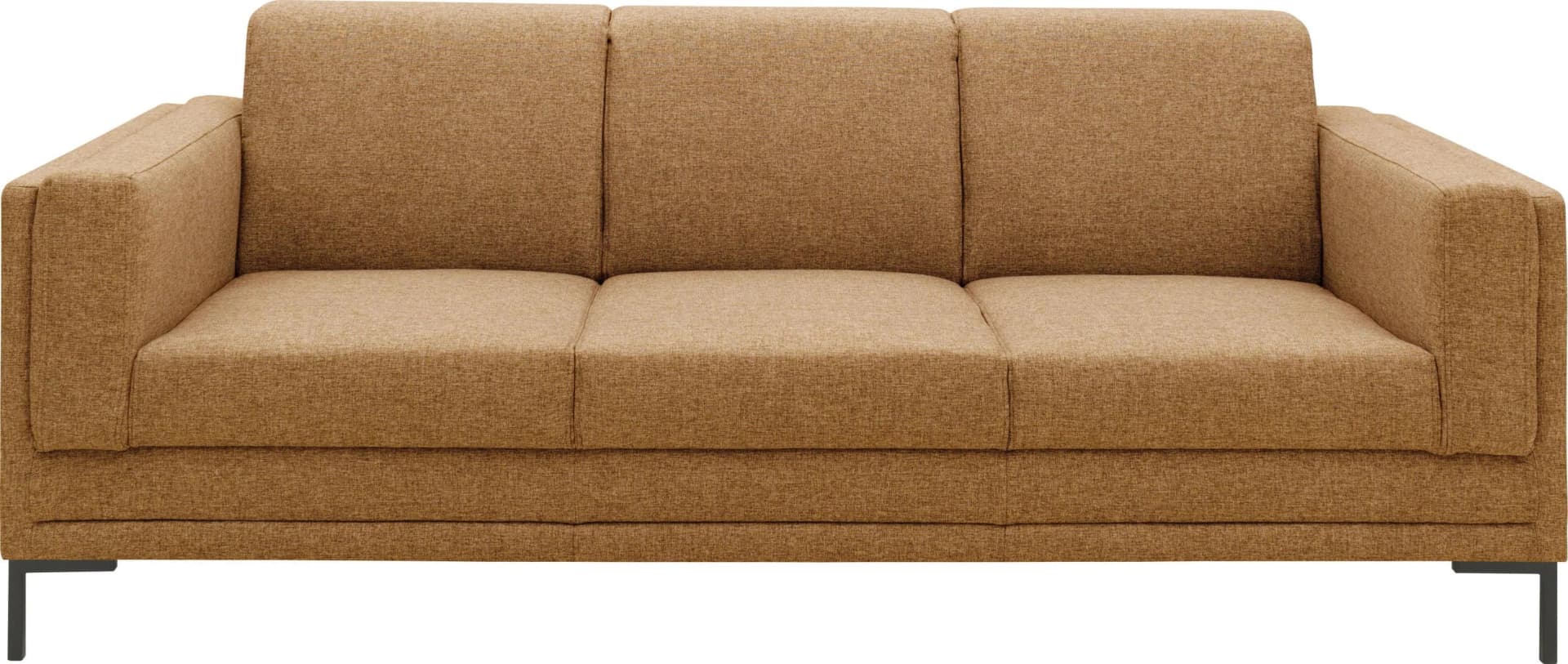 LOOKS BY WOLFGANG JOOP 3-Sitzer Sofa LOOKS VII Braun Modern