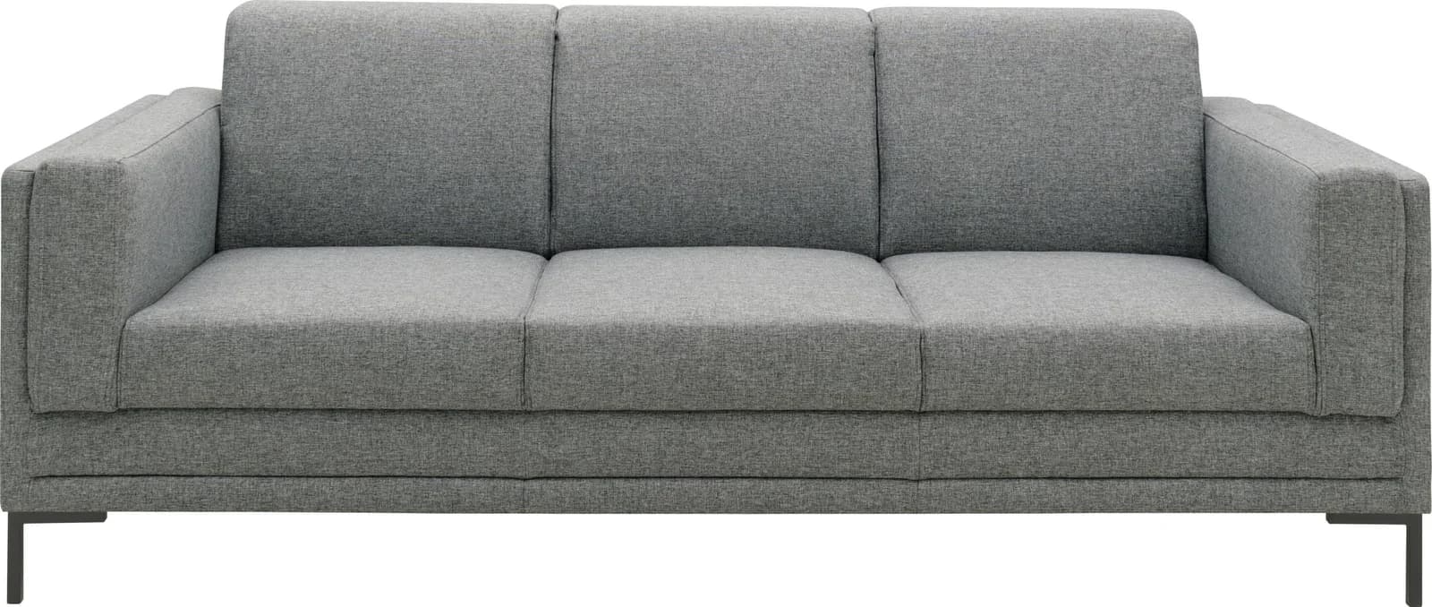 LOOKS BY WOLFGANG JOOP 3-Sitzer Sofa LOOKS VII Grau