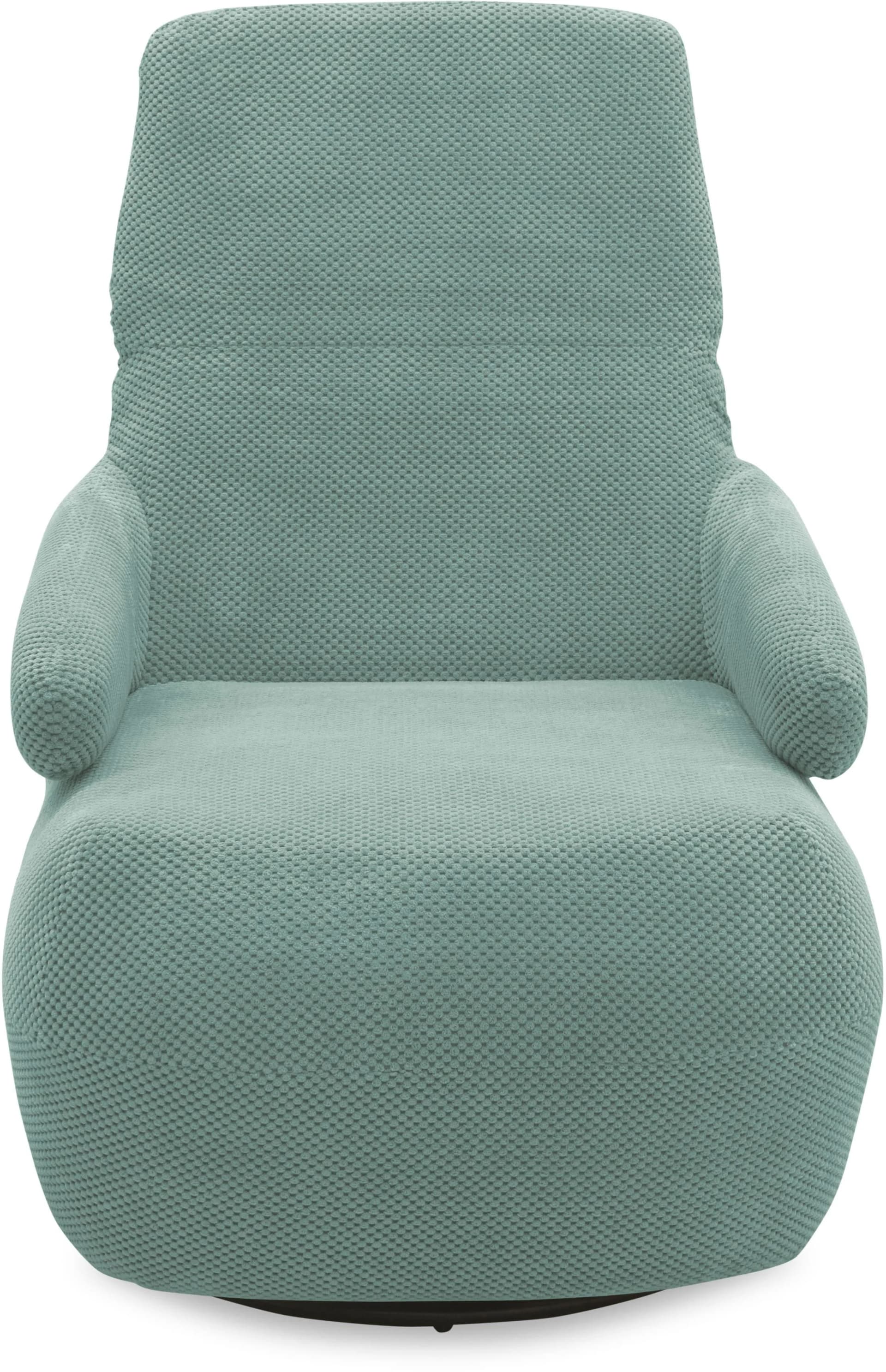 DOMO COLLECTION Sessel 700015 mit Rückenverstellung und Drehfunktion, Mint