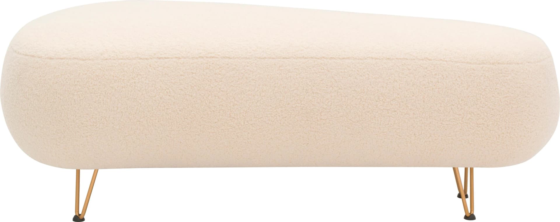 LOOKS by Wolfgang Joop Hocker Looks XVI Creme Polyester