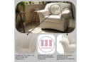 DOMO COLLECTION Flores Sessel Dunkelgrau mit Federkern Bild 3