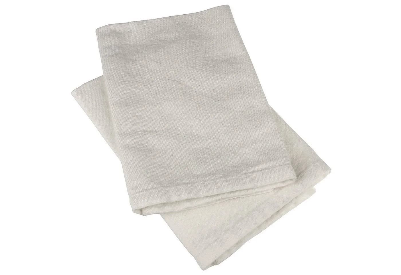 Macosa Home Stoffserviette Antik-Weiß 2er Set 100% Baumwolle - Bild 2