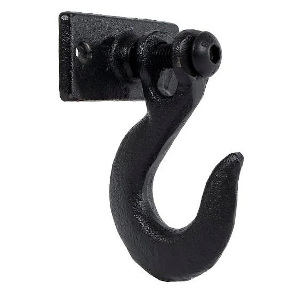 Macosa Home Wandhaken Industrial Schwarz Metall - Bild 2