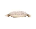 Macosa Home Dekokissen Makramee Beige Baumwolle 40x40 cm Bild 1