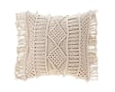 Macosa Home Dekokissen Makramee Beige Baumwolle 40x40 cm Bild 2