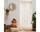 Macosa Home Dekokissen Makramee Beige Baumwolle 40x40 cm Bild 3