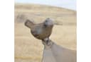 Macosa Home Vogeltränke Metall Rost Braun mit Tischbefestigung Bild 1
