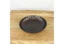 Macosa Home Dekotablett Schwarz Metall Rund 27 cm Modern Bild 1