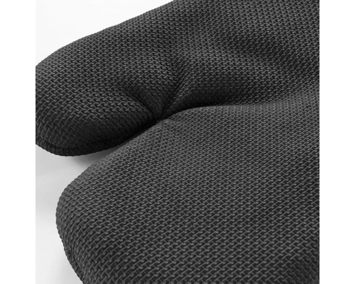 Macosa Home Topfhandschuh Neopren Baumwolle Schwarz Beige