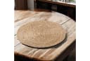 Macosa Home Platzset 4 Stk. Stroh rund Braun Naturfarben Bild 5