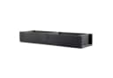 Macosa Home Dekokiste Backsteinform Doppelt Schwarz Holz Metall Bild 2